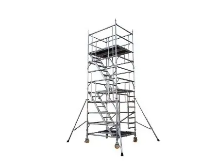 Aluminum scaffolding