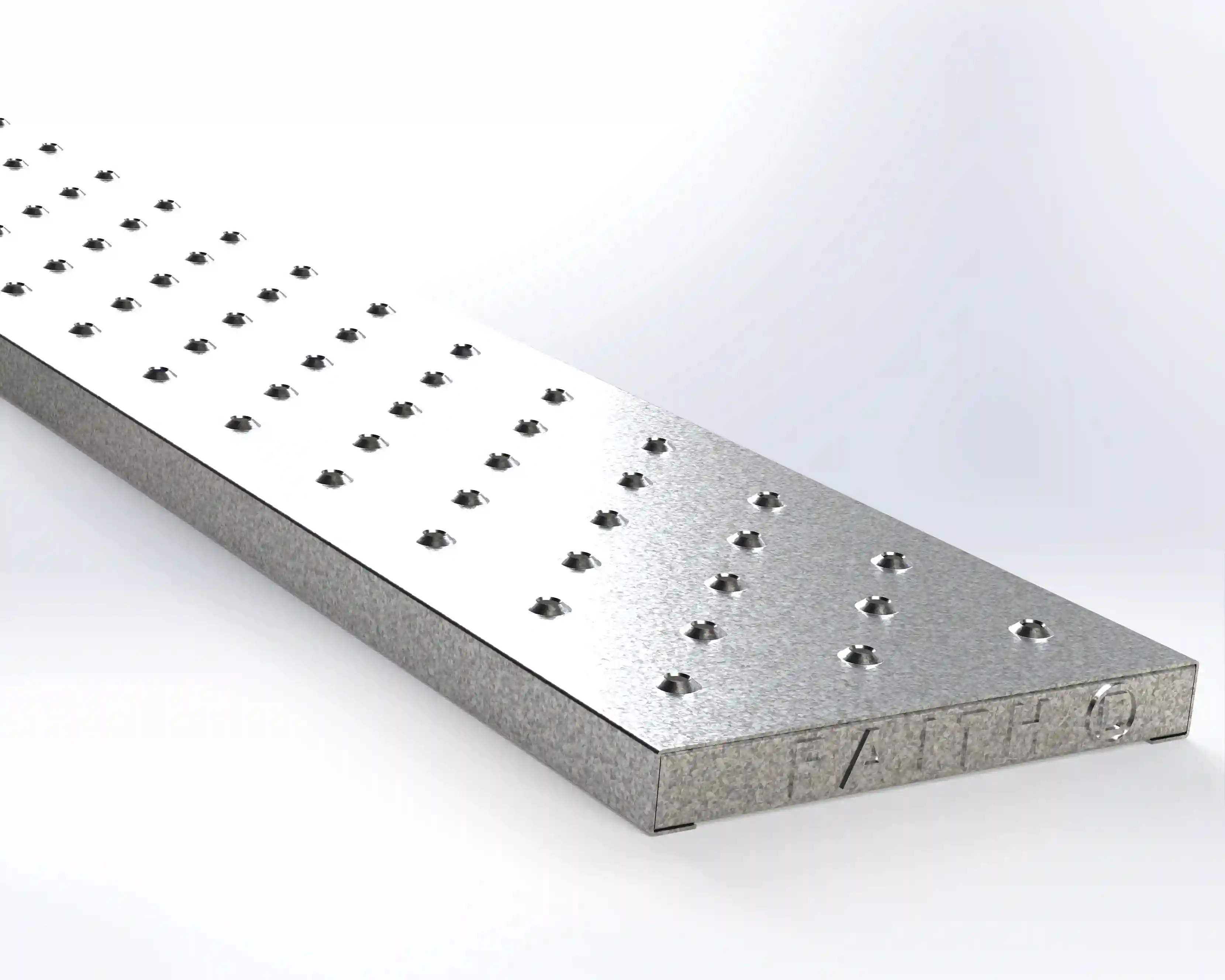 Anti-skid without hook walkway plank