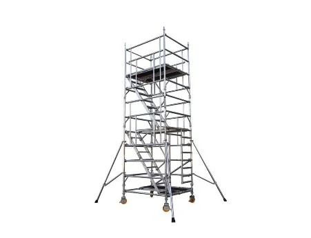 Aluminum scaffolding