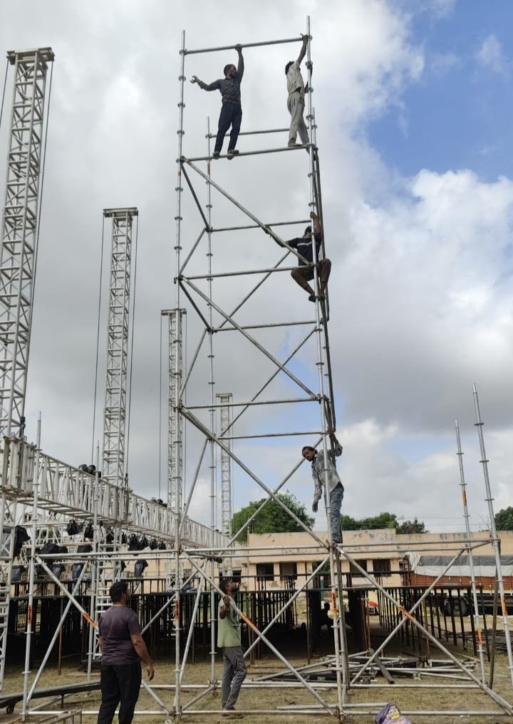 Event Scaffolding Services | Faith Service Pvt. Ltd.